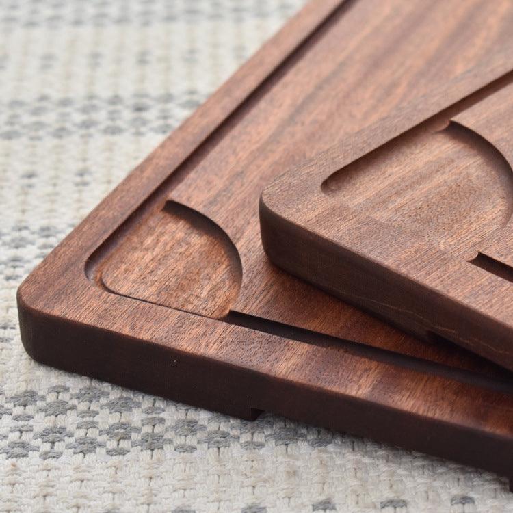 Wooden Steak and Pizza Serving Plate - The Walnut Wood