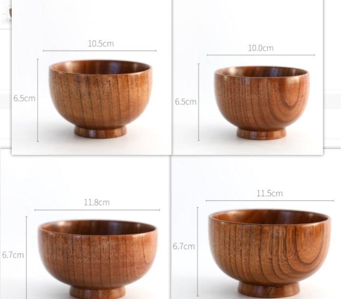 Wooden round bowl - The Walnut Wood