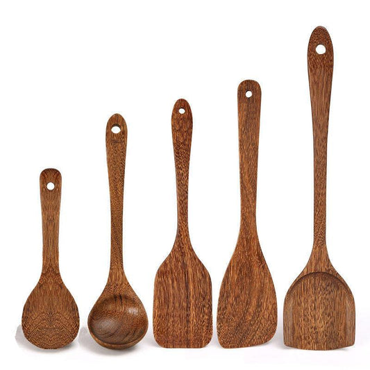 Non-stick cooking special wooden spatula - The Walnut Wood