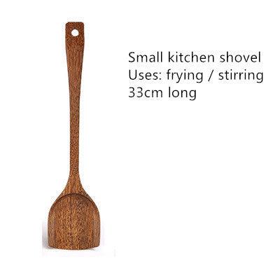 Non-stick cooking special wooden spatula - The Walnut Wood