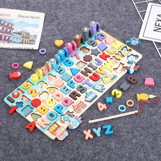 A Montessori Educational Wooden Toy That Grows Your Child - The Walnut Wood