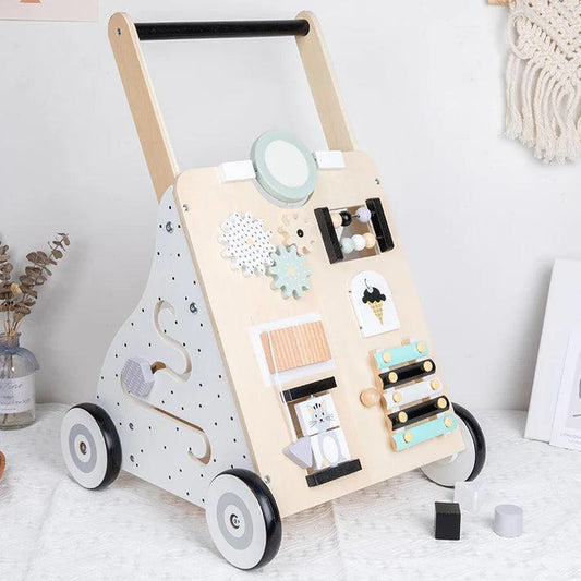 Wooden Activity Walker - The Walnut Wood