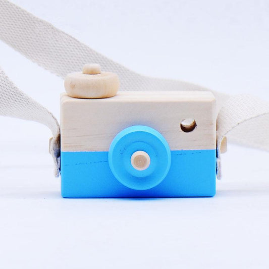 Wooden Camera Toy - The Walnut Wood