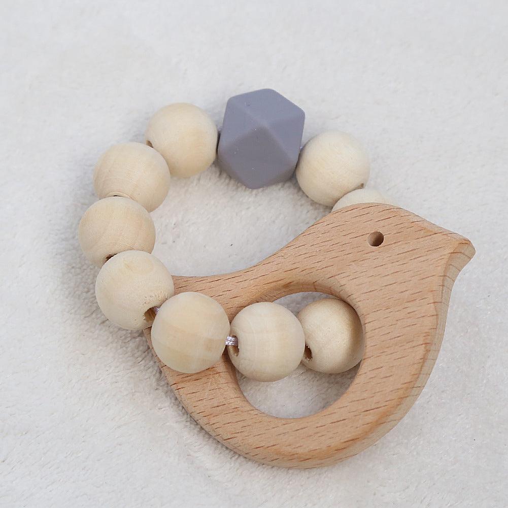 Mini Bear and Beads - The Walnut Wood