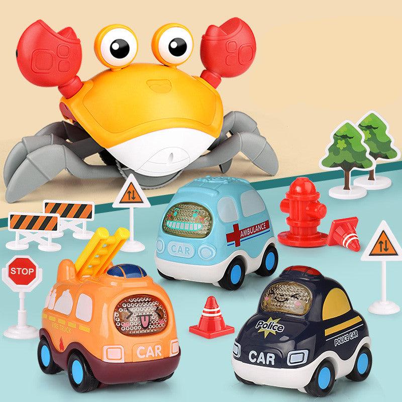 Electric Automatic Crab Toy - The Walnut Wood