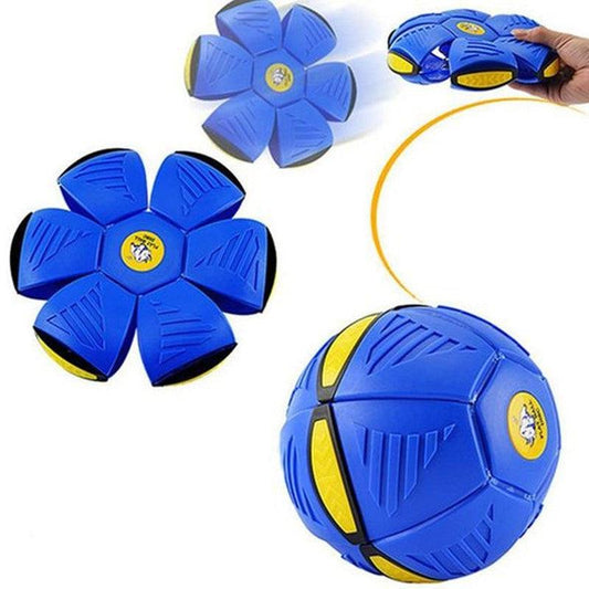 Flying UFO Disc Ball - The Walnut Wood