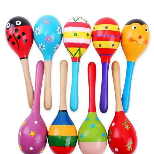 Wooden Sand Rattles - The Walnut Wood