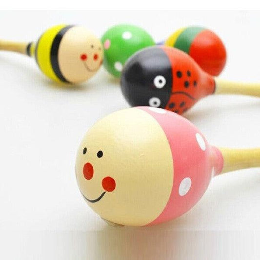 Wooden Sand Rattles - The Walnut Wood